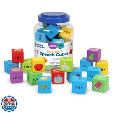 Learning Resources Say-a-Sound™ Speech Cubes, Preschool Learning Activities, 