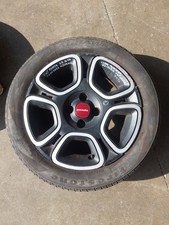 CERCHIO RUOTA BORCHIA BORCHIETTA COPRIRUOTA COPRICERCHIO GOMMA FIAT PANDA 12-25 