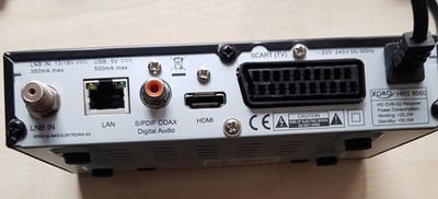 Xoro HRS 8660 Digitaler Satelliten-Receiver (SAT100489)