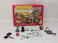 WARHAMMER FANTASY FIGHTERS BOX ONLY + WARHAMMER 40K BITS JOB LOT OLDHAMMER
