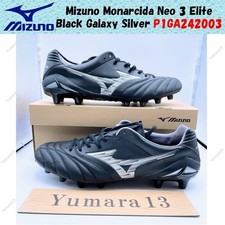 Mizuno Monarcida Neo 3 Elite Black Galaxy Silver P1GA242003 Men's Size