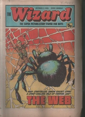 THE WIZARD comic  - October 2, 1976