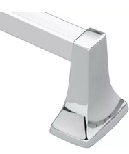 Donner Contemporary Wall Mounted Bathroom Towel Bar Chrome 24" 2224 scuffs 