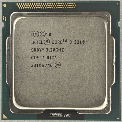 Intel Core i3-3210 SR0YY Dual Core Processor CPU 3.2 GHz, Socket LGA1155, 55W