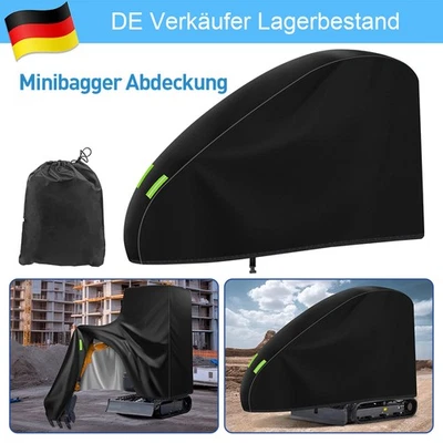 MRWIZMS Baggerabdeckung Abdeckung Minibagger Löffelbagger Kleinbagger Abdeckplane Plane