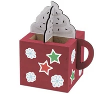 Home Depot kids workshop kit December 2025 Holiday Cocoa Mug with Pin new