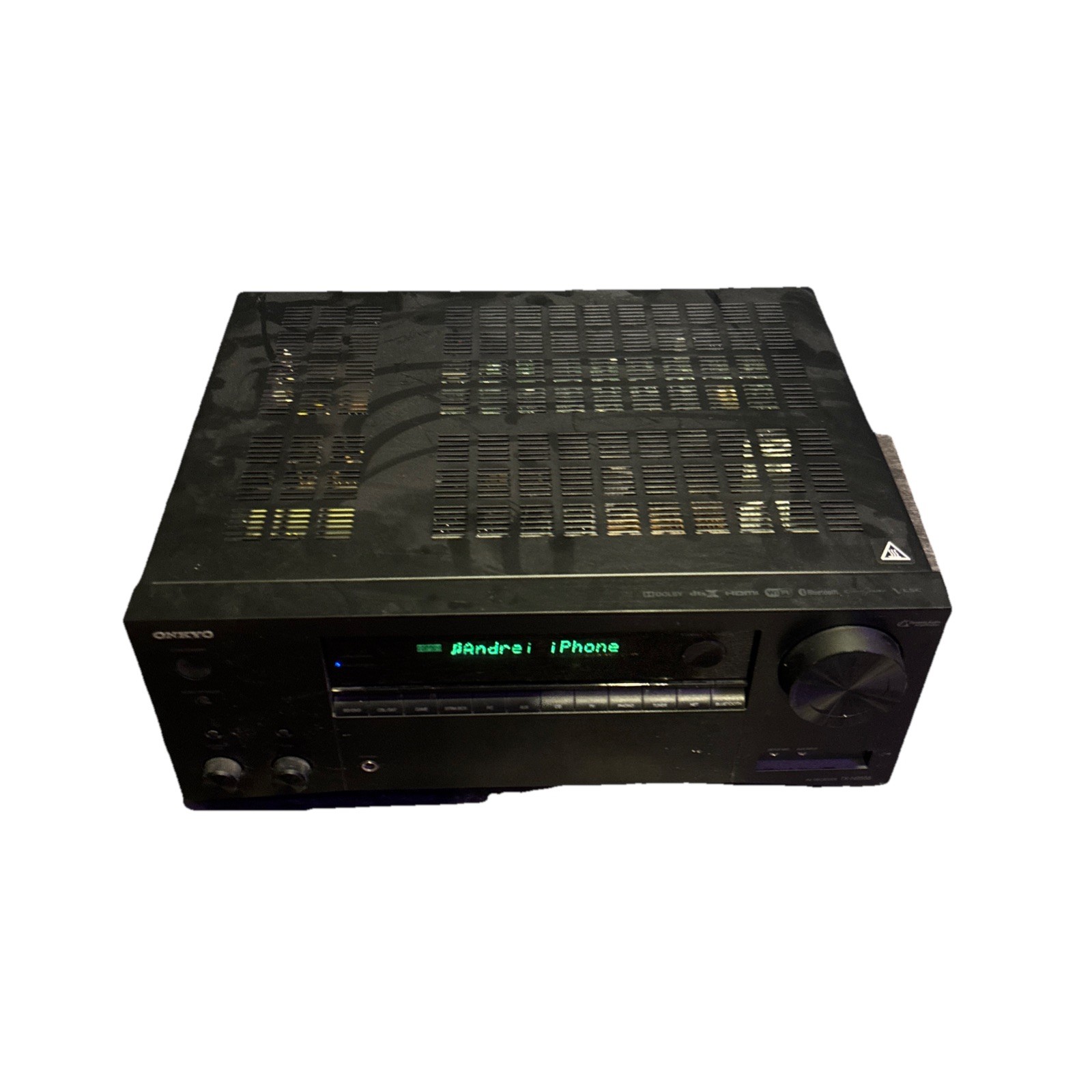 Onkyo 7.2-Channel TX-NR555 &ndash; Dolby Atmos DTS:X 4K Ultra HD Bluetooth  WORKS