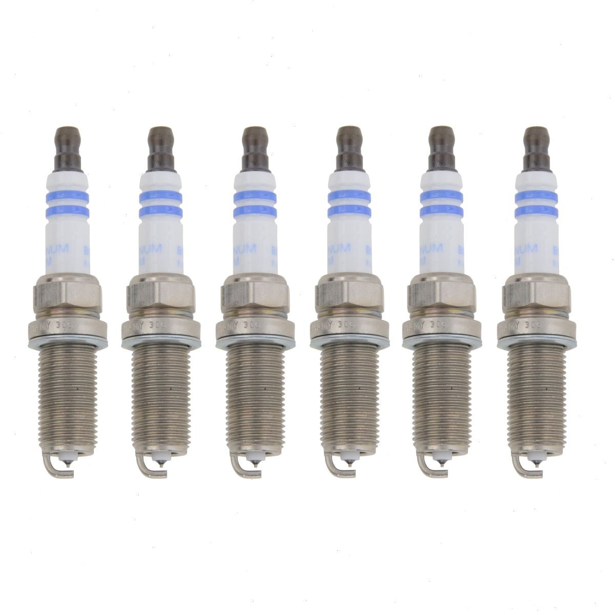 6 pc Bosch Double Platinum Spark Plugs for 2006-2010 BMW Z4 3.0L L6 Ignition hl