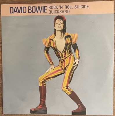 David Bowie    Rock 'N' Roll Suicide 7'' Lifetime Singles 1983 Europe NM