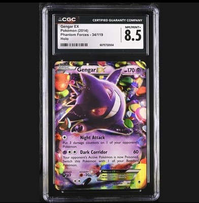 Gengar EX 34/119 XY - Phantom Forces Holo for sale online | eBay