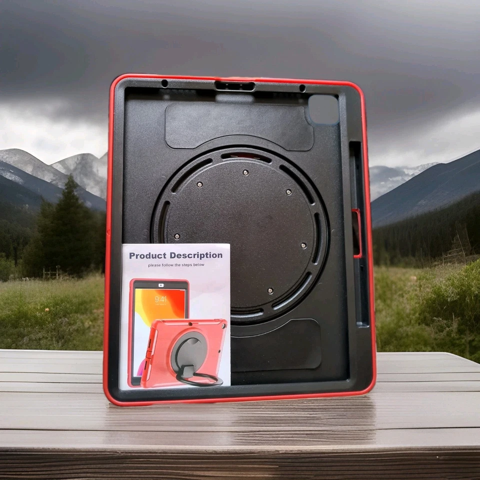 Case For iPad Pro 12.9(2021) Shock Proof Case ,Rotating,Stand,Pen Holder - Image 2 of 2