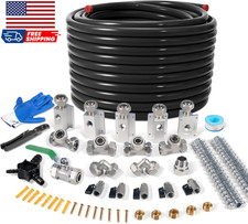 3/4" 200 FT Shop Air Line Kit Rapid Air System 3/4 Inch Hdpe-Aluminum Compres