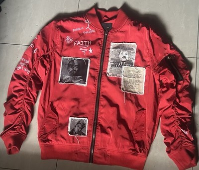 Peace Unltd.NY Patched Bomber Flight Jacket Marthin Luther KingUnisex Medium