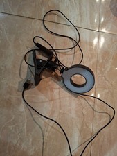 Selfie Ring Light w/Universal Clip For Cell Phone, 360 Rotation Webcam Mount Kit