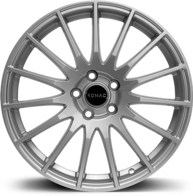 ROMAC PULSE 16x6,5 ET40 4x108 SILBER (Last 690kg) RMPUL F6430S - 4er SET