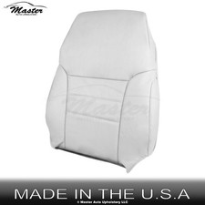 1994-1996 Fits Ford Mustang Leatherette Driver Top Replacement Seat Cover White