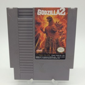 Cartucho Godzilla 2 Nintendo NES Aut&eacute;ntico con Estuche de Terceros Probado