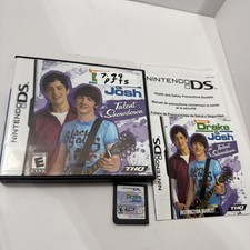 Drake & Josh: Talent Showdown (Nintendo DS, 2007) - Complete in Case & Tested