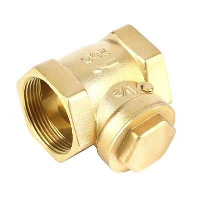 DN40 Female Thread Brass NOn Return Swing Check Valve 232PSI Prevent Water B SET
