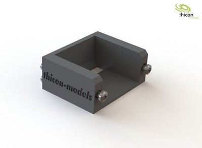 Servohalter Diff.-Sperre für thicon-Chassis thicon-3D