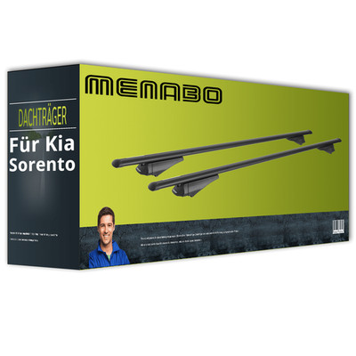 Menabo Tiger - Dachträger - Aluminium - für Kia Sorento IV Typ MQ4 NEU komplett