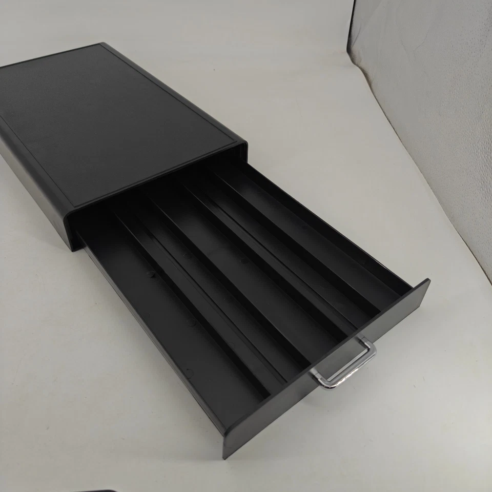 Cajón de almacenamiento con soporte para cápsulas Amazon Basics Nespresso, capacidad para 50 cápsulas, negro - Imagen 4 de 4