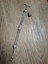 Серебро Antique Sterling Silver Albertina Watch