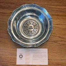 Upjohn  Wilton Armetale 35th Anniversary Award