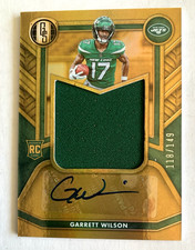 2022 Panini Gold Standard - Rookie Jersey Auto Jumbo Garrett Wilson 118/149