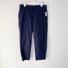 Old Navy Pants OG Chino Women's Size Large High Rise Straight Navy Blue NWT