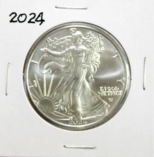 2024 American Silver Eagle 1 oz BU #SC