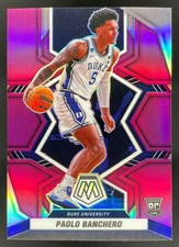 2022-23 Panini Chronicles Draft Picks Mosaic Purple #3 Paolo Banchero RC /49