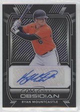 2021 Chronicles Obsidian Electric Etch Purple 87/99 Ryan Mountcastle Auto 0ui5