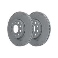 2X Bremsscheibe ATE 24.0325-0145.1 Passend FüR Seat Skoda VAG