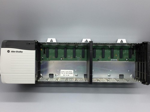 Allen-Bradley 1756-PA72 SER. C Power Supply W/1756-A10 Slot Chassis