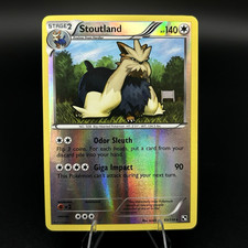 Stoutland 83/114 Reverse Holo Rare Black & White Pokemon Card