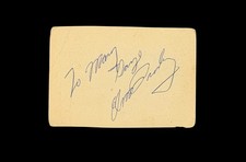 Elvis Presley Autograph / 1960 / Steve Grad / Jon Daly LOA / Memphis 