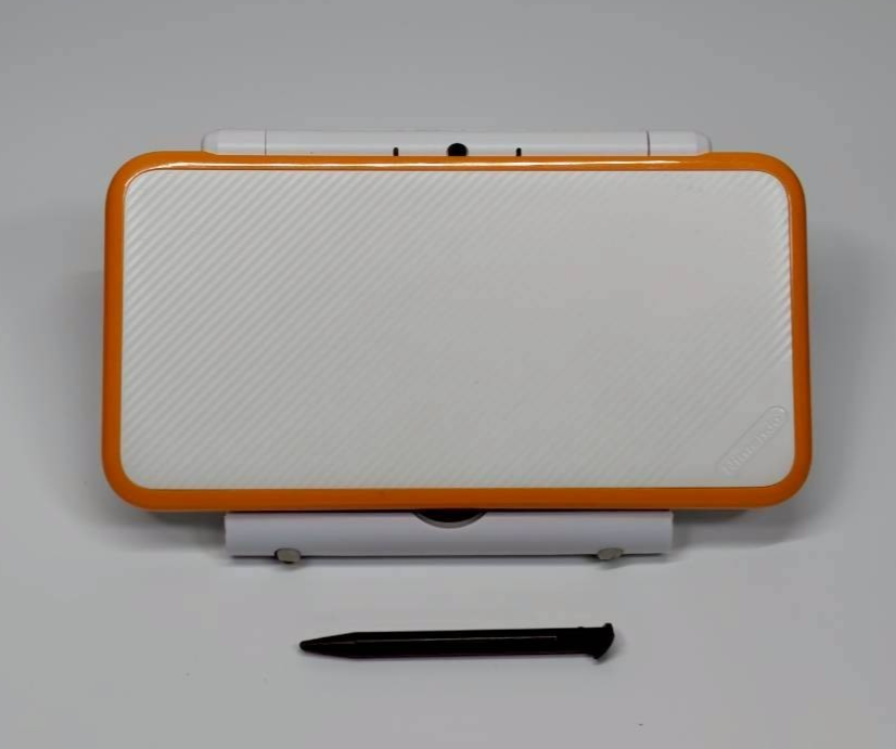 Nintendo New 2DS XL LL White Orange Handheld Game Console Japanese ver Works
