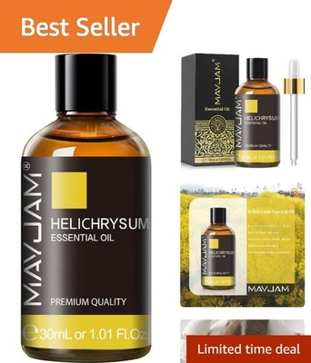 Luxurious Helichrysum Essential Oil 30ML   Perfect for Skin & Candle Crafts