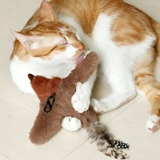 USB Interactive Electronic Simulation Sparrow Flying Bird Cat Toys Small Dog Toy