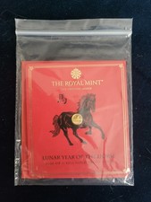 Royal Mint 1/40 oz Gold Coin Lunar Year Of The Horse 2025