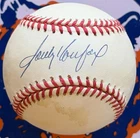 SANDY KOUFAX JSA SIGNED ONL BASEBALL LOS ANGELES DODGERS 1972 HOF 1963 NL MVP!!!