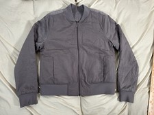 Lululemon Serene Travels Reversible Bomber Lunar Rock Size 10 Grey Purple