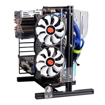 PC Motherboard Frame Test Bench Fan Chassic Stand DIY ITX ATX MATX Open Air Case