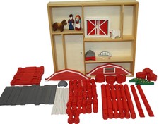 tobar wooden farm playset