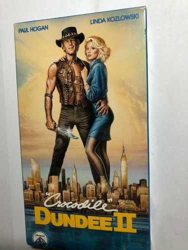 CROCODILE DUNDEE II PAUL HOGAN, LINDA KOZLOWSKI VHS #3