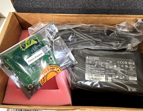 Cisco ISR-1100-POE2 Card and power supply for Cisco C1100 Series Router - Picture 2 of 2