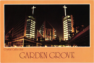 Crystal Cathedral Garden Grove, CA Exterior Postcard Unposted