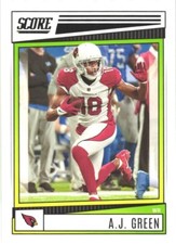 2022 Score #143 A.J. Green Arizona Cardinals  Football Card