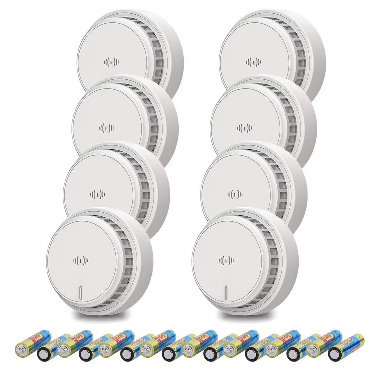 Rauchmelder 3er Set, AEGISLINK 10-Jahres Batterie Mini photoelektrischer Feuermelder Rauchmelder 3er Set, AEGISLINK 10-Jahres Batterie Mini photoelektrischer Feuermelder